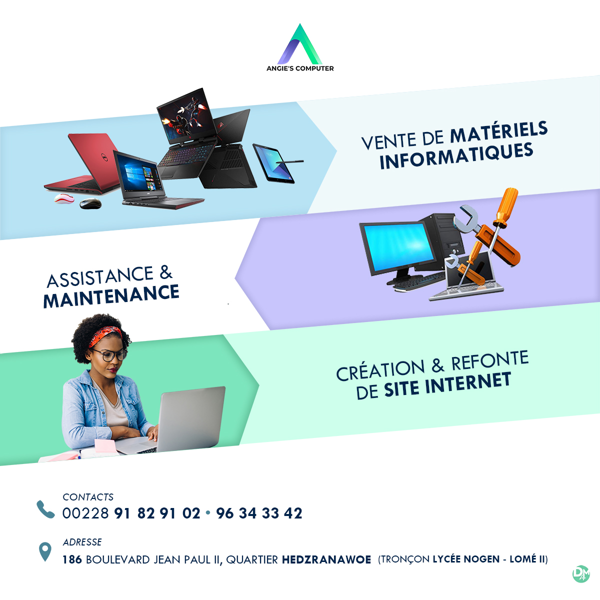 Poster Angie's Computer