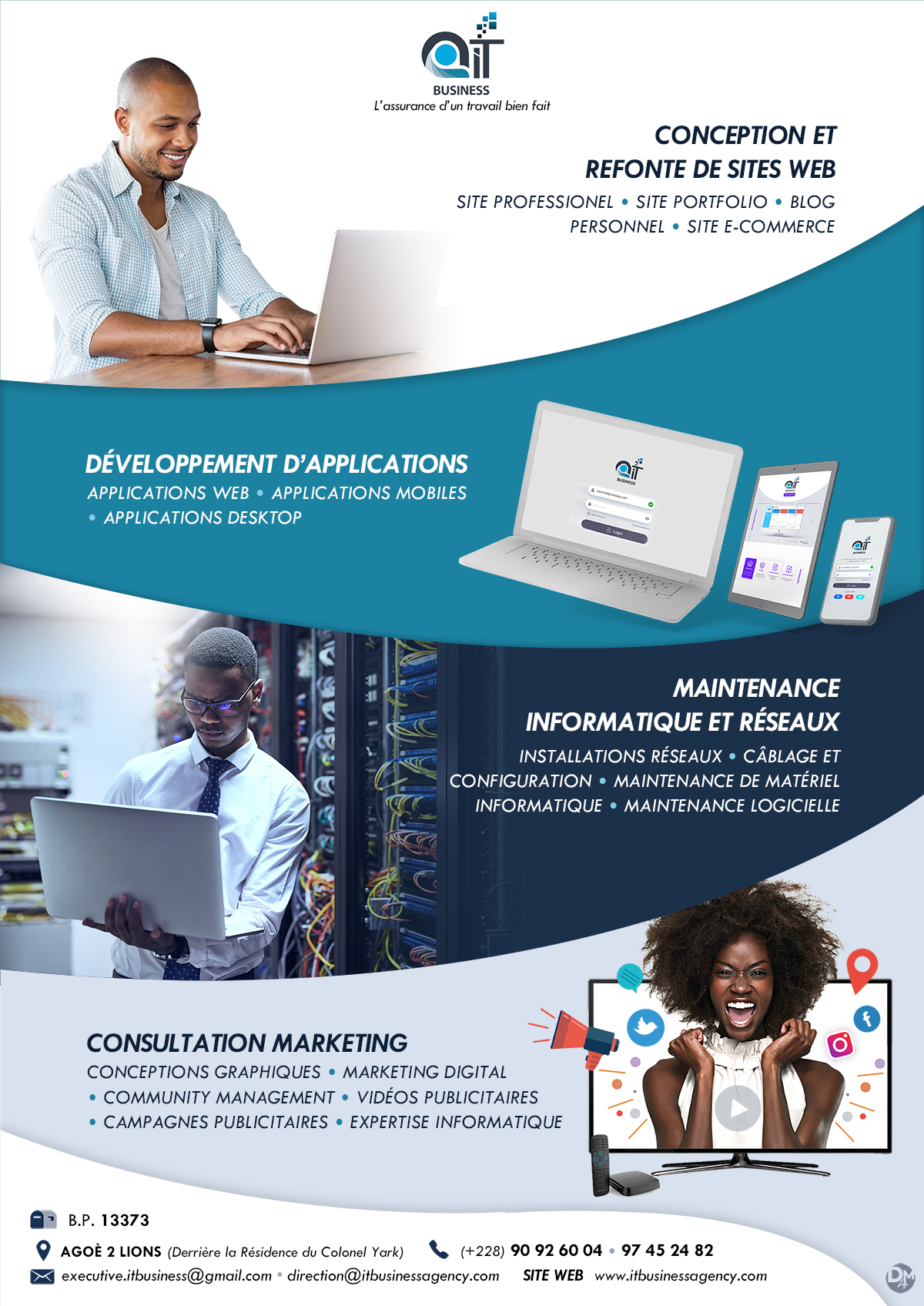 Poster format A0 IT Business